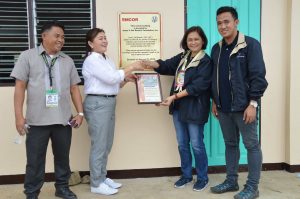 EMCOR and JVRF TURNOVER CLASSROOMS and TEACHERS’ QUARTER NATULINAN NATIONAL HIGH SCHOOL